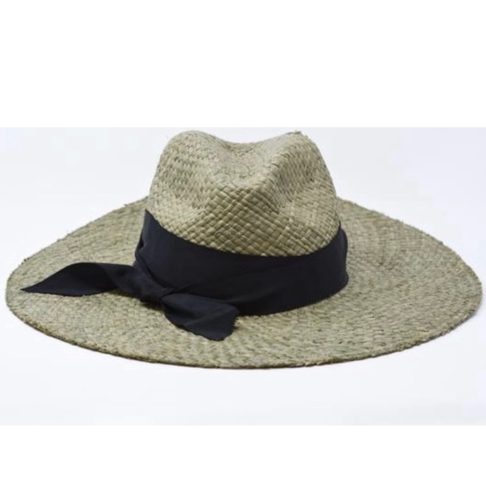 NWT Wyeth Lola Raffia Ribbon Hat